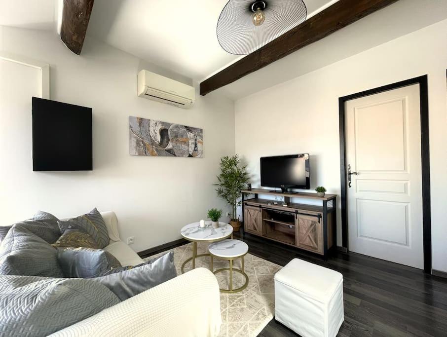 베지에 Charme Urbain Sous Les Toits-Terrasse/Clim/Parking 아파트 외부 사진